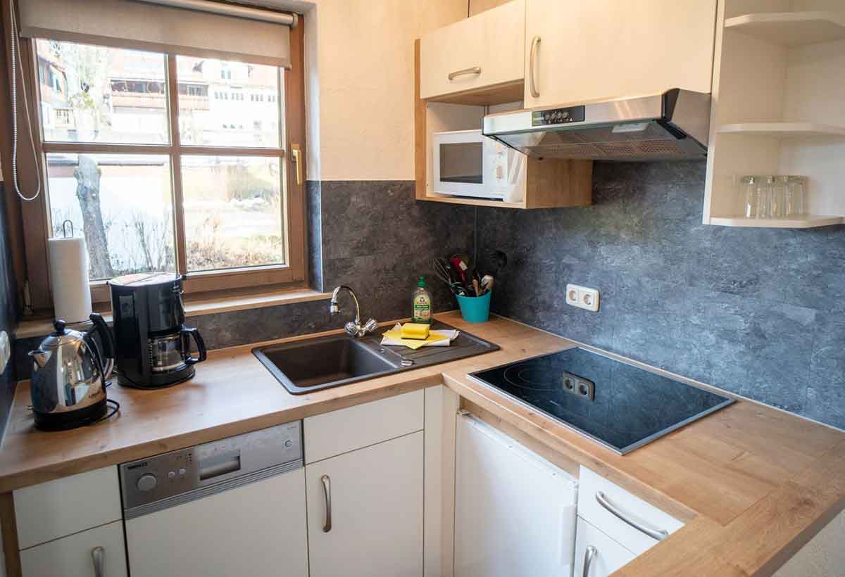 Ferienwohnung Gipfelstürmer Küche