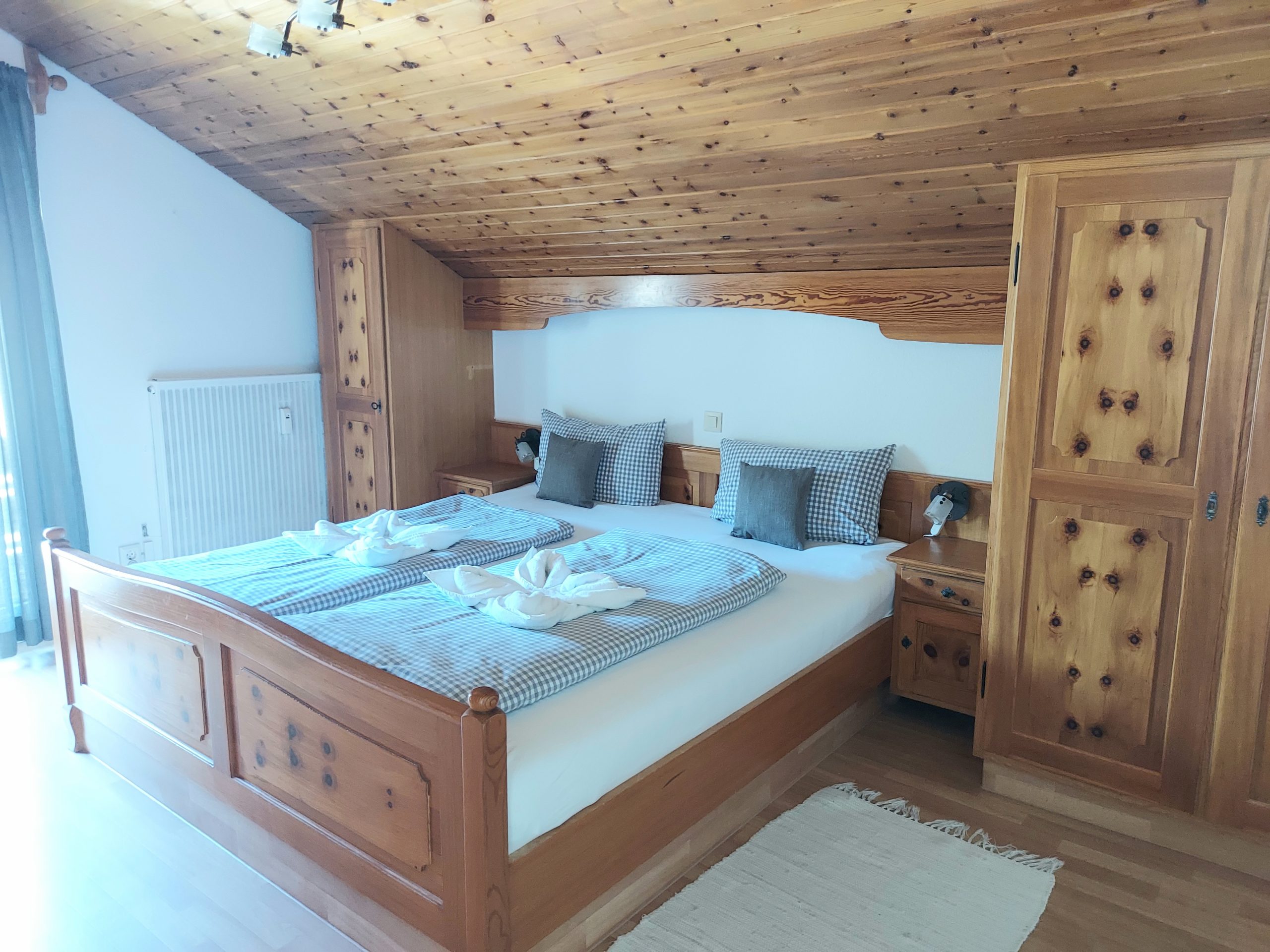 Ferienwohnungen Bad Hindelang Doppelbett