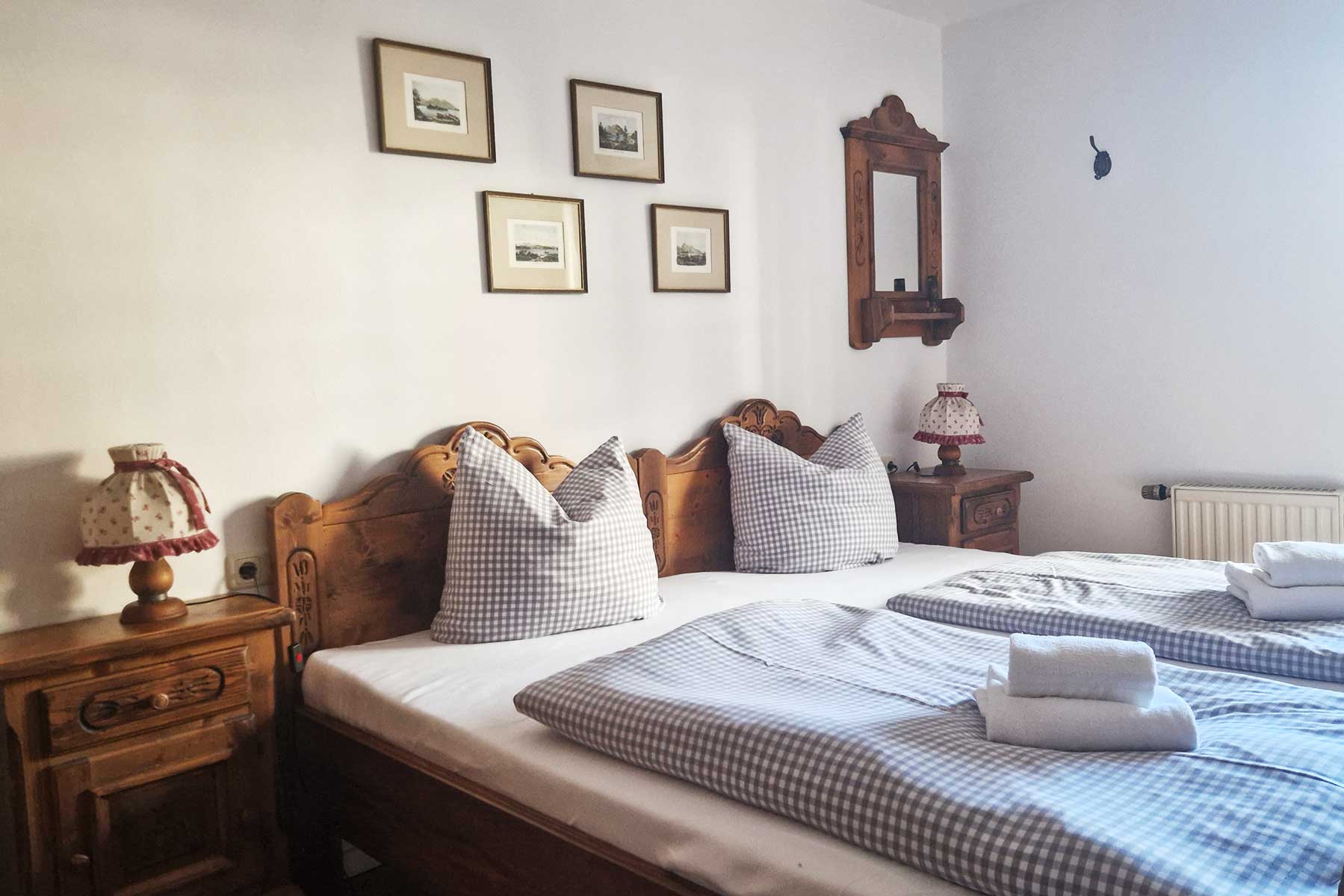 Ferienwohnung Edelalpe Hindelang Schlafzimmer